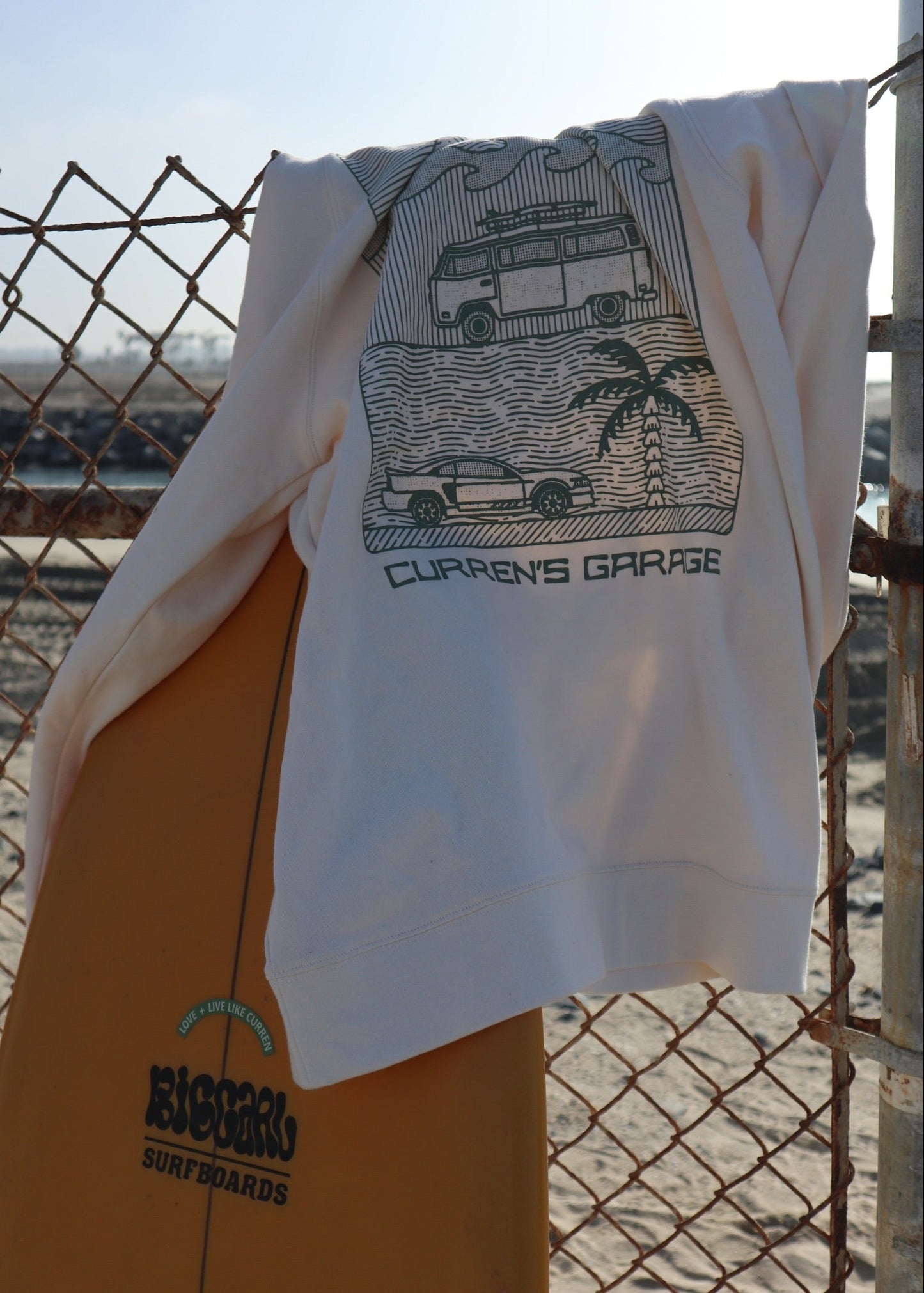 back of stamp crewneck